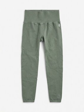 FP Movement by Free People Sage Green High Waisted Ribbed Leggings in M